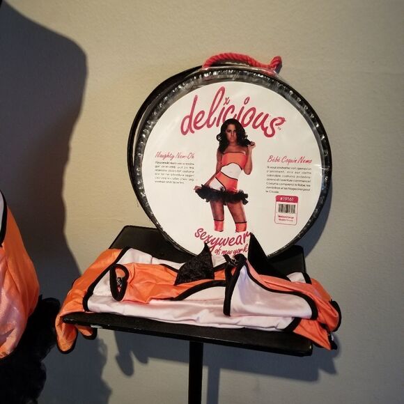 DELICOUS SEXYWEAR NAUGHTY NEMO COSTUME MEDIUM LARGE - Picture 4 of 4